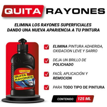 ZAFCLEAN - Quita rayones para carros o motos + Esponja GRATIS