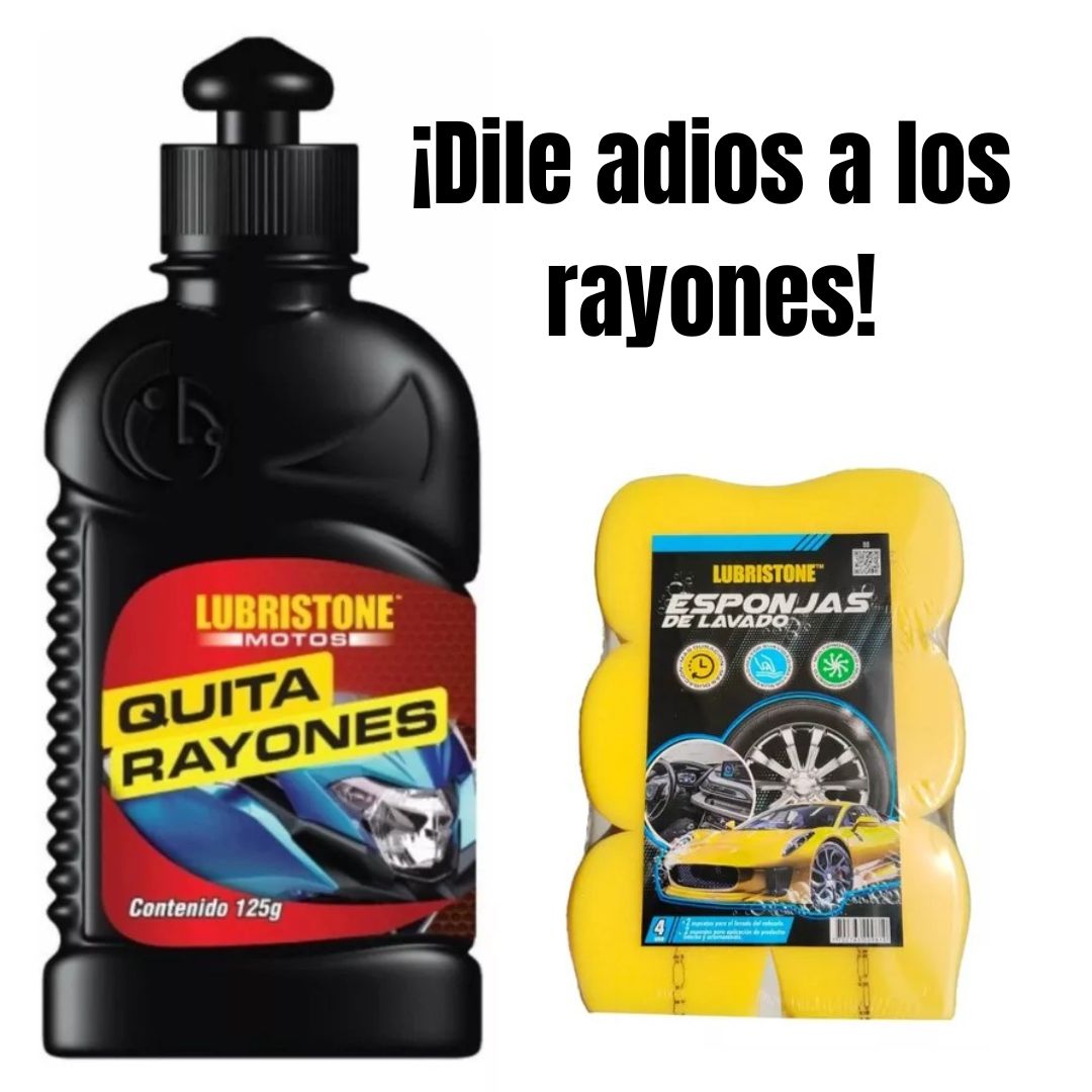 ZAFCLEAN - Quita rayones para carros o motos + Esponja GRATIS